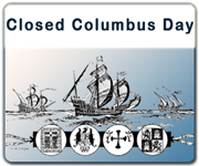 Office Closures for Columbus Day