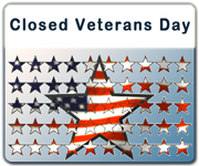 Office Closures – Veteran's Day